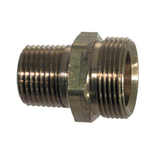 3/8 Inch X 1/4 Inch Brass Sleeve Type Adapter Air Brake Coupler