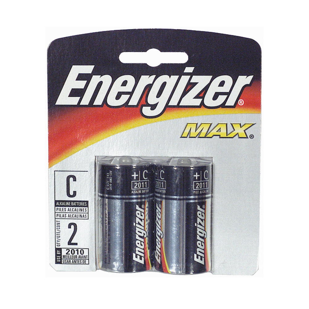C Cell Energizer Alkaline Battery - 2 Per Pack