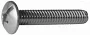 #10-24 x 5 Inch Coarse Zinc Plated Steel #2 Phillips/Slotted Drive Truss Head Combination Machine Screw