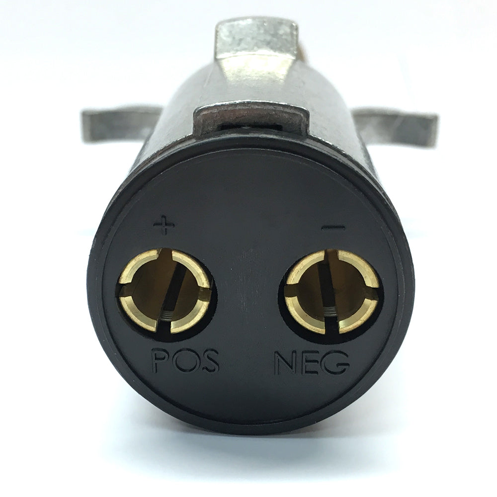 Dual Pole Plug Assembly With Springs