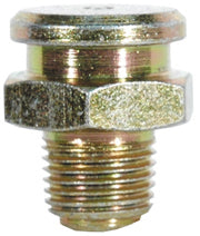 1/8-27 Zinc Yellow Steel Straight Button Head Heritage Grease Fitting