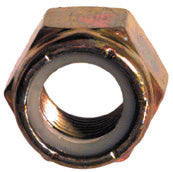 5/16-24 Fine Yellow Zinc Grade 8 (Ne) Nylon Insert Lock Nut