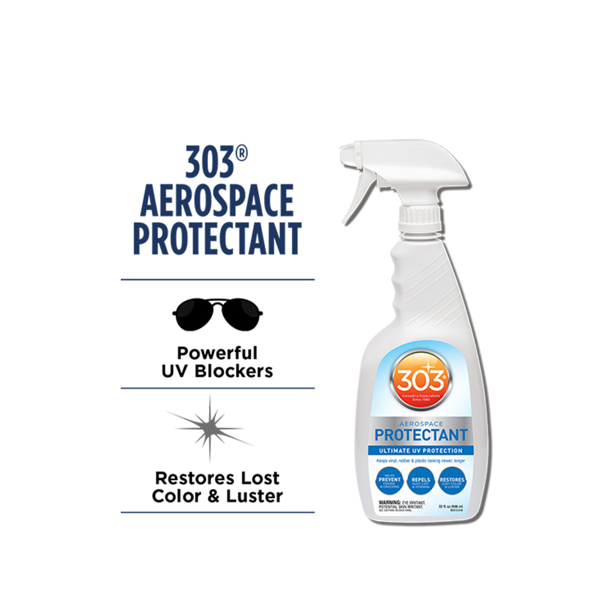 16 Fl Oz 303 Aerospace Protectant Spray Bottle