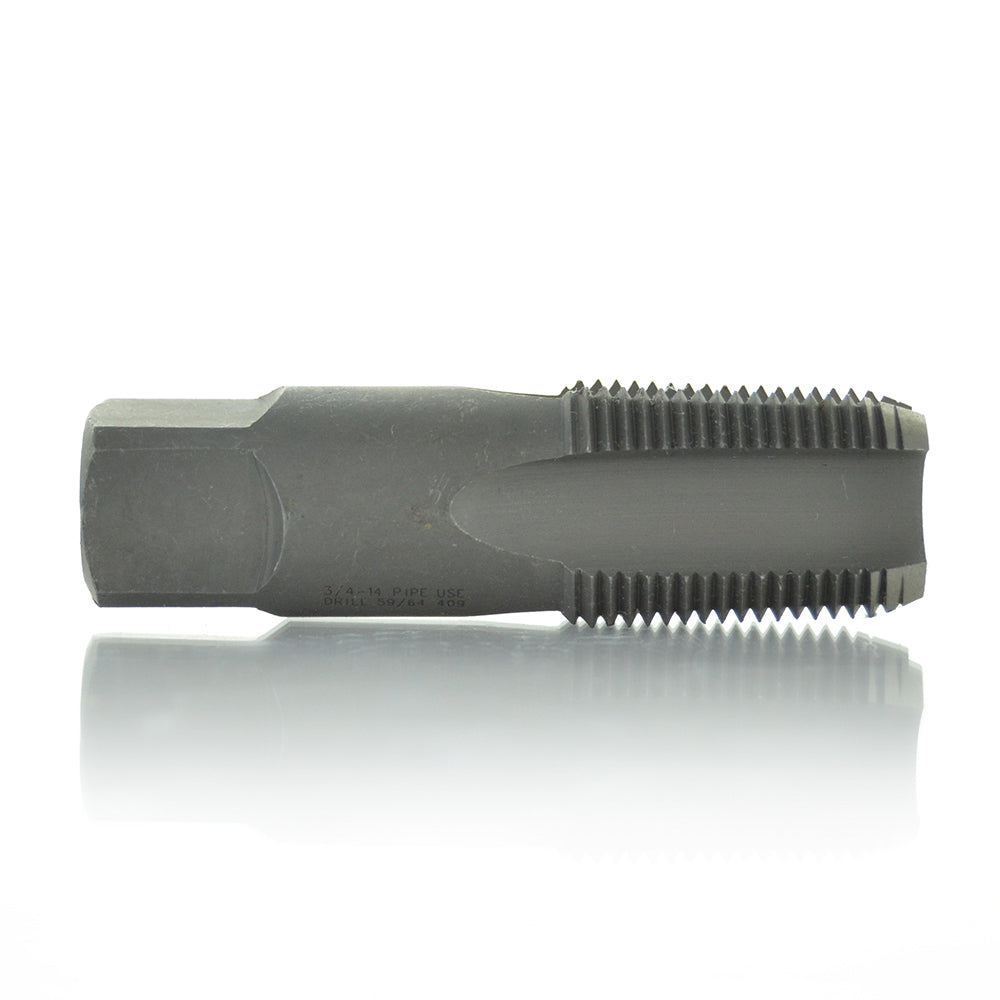 3/4-14 NPT 4-Flute Carbon Steel Series 410 Pipe Tap