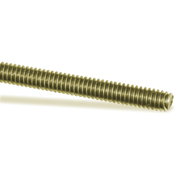 1/2-13 x 3 Feet Coarse Yellow Zinc A193 Grade B7 Threaded Rod