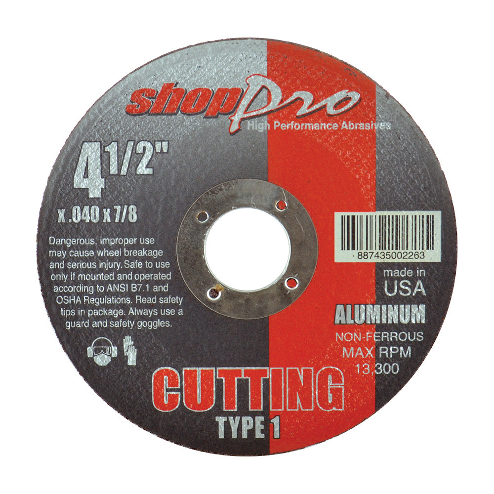 CUT-OFF WHEELS