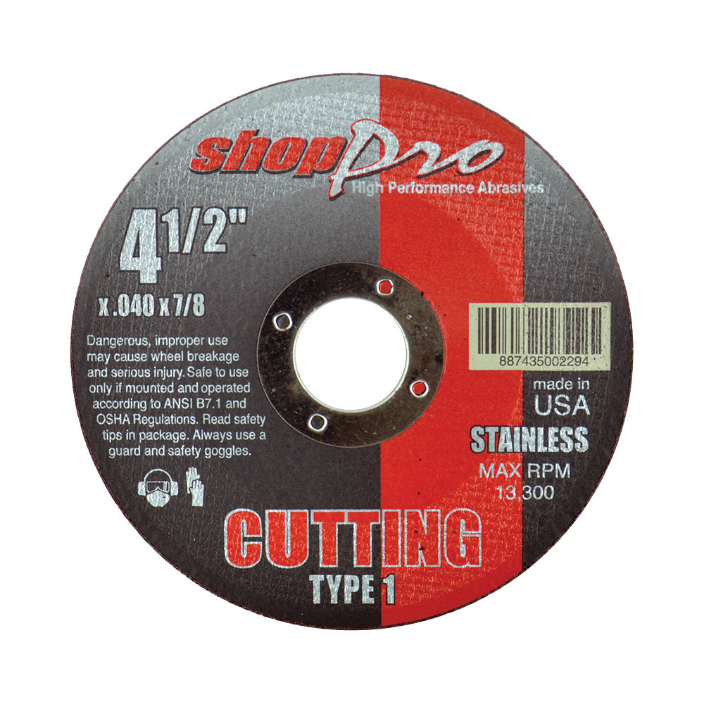 CUT-OFF WHEELS