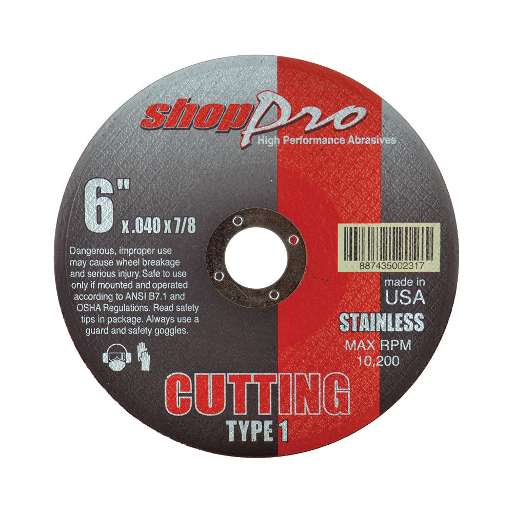 CUT-OFF WHEELS