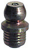 1/4 Inch Zinc Yellow Steel Straight Long Shank Heritage Hydraulic Grease Fitting