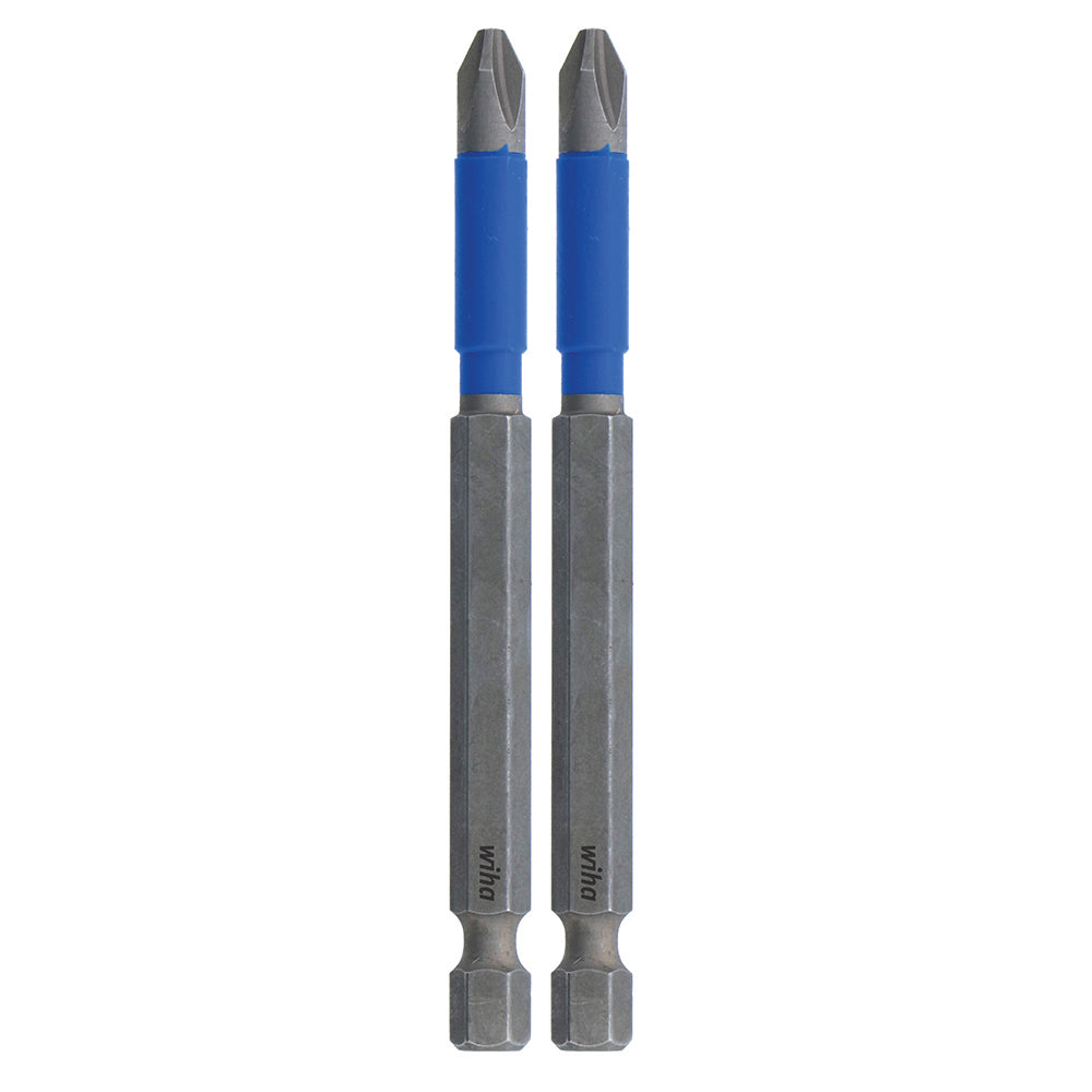 Terminatorblue Impact Bit Phillips #2 - 3.5 Inch - 2 Pack