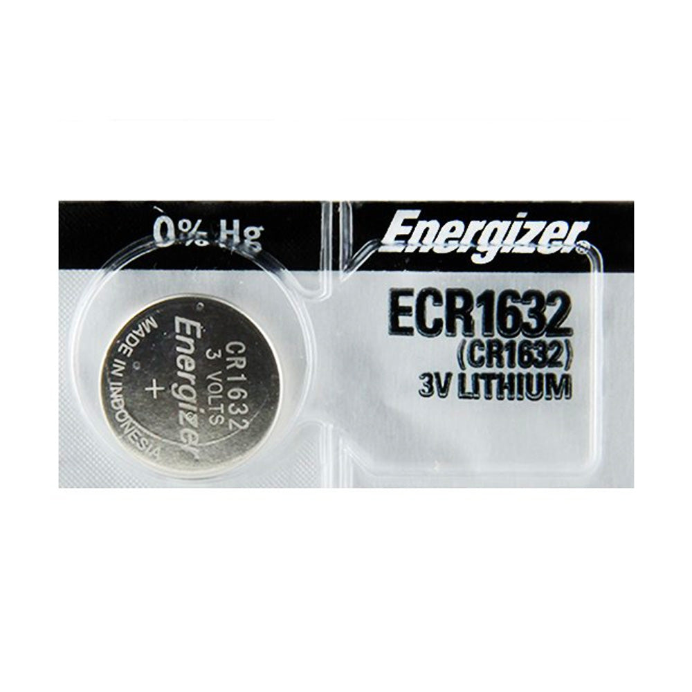 Energizer 3V CR1632 Lithium Coin Battery Carded
