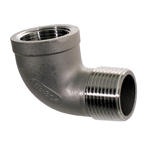 1/8" Schelule 40 NPT 304 Stainless Steel 90 Degree Street Elbow