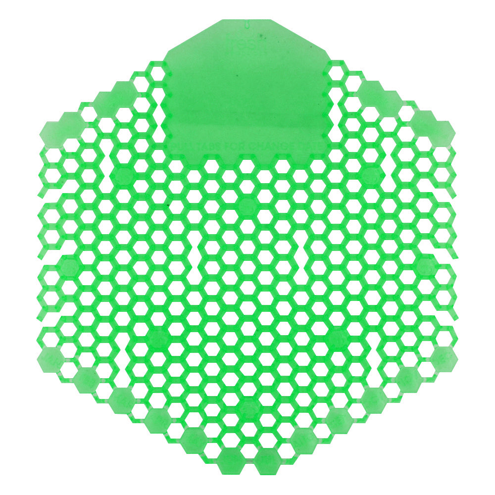 Fresh Products Wave 3D Urinal Screen - Herbal Mint - Light Green