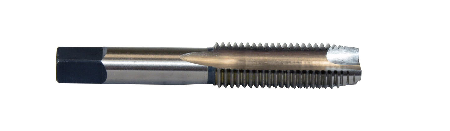 M16 x 2.00 Spiral Point Tap Amber Gold Finish Tungsten / Molybdenum Tool Steel