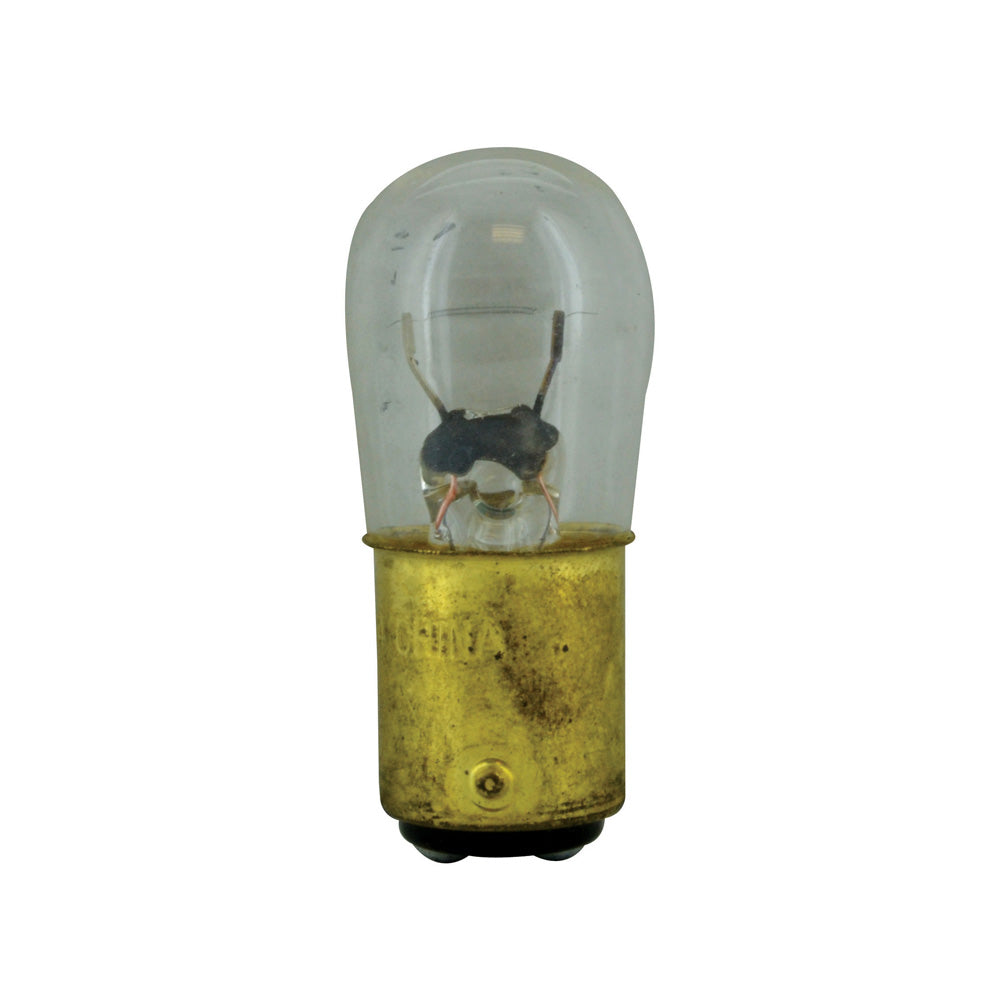 #1004 Clear Bulb Bayonet Ba15D 12.8 Volts