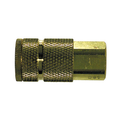 1/4 Inch Basic Size Automotive / Tru-Flate Interchange Coupler Female 1/4 Inch Npt