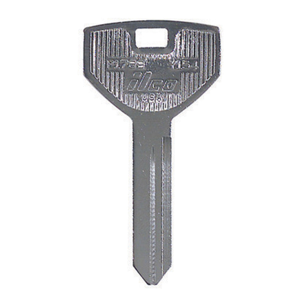 Metal Universal Key Blank - Chrysler 1990-1992 Y154