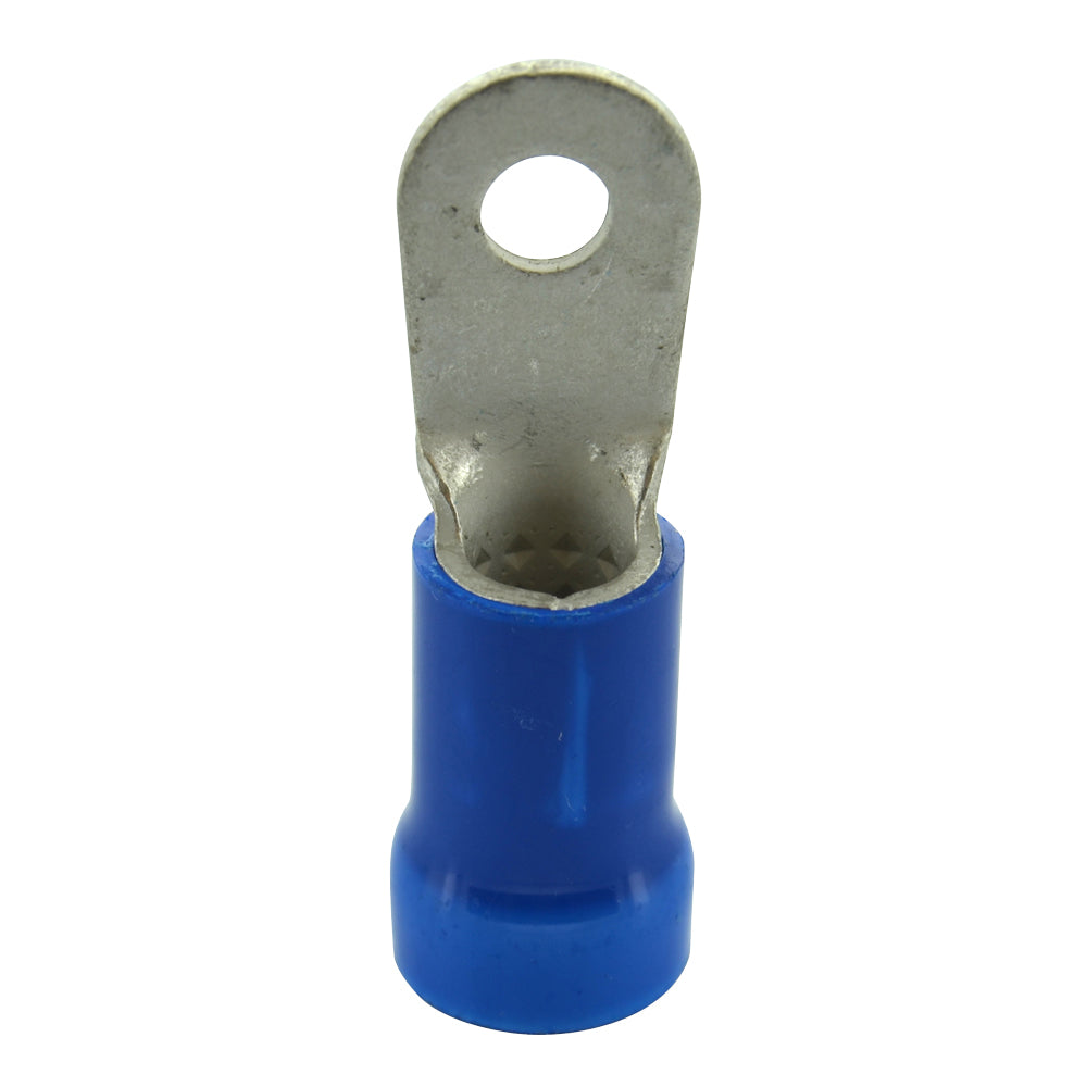 6 Gauge Terminal #10" Stud PVC Insulated Blue