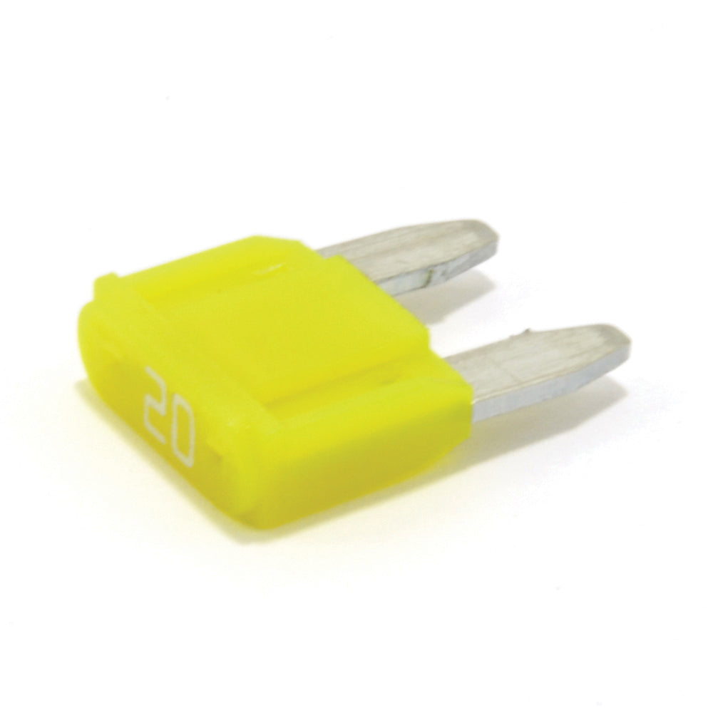 20 Amp Mini Smart Glow Fuse Yellow