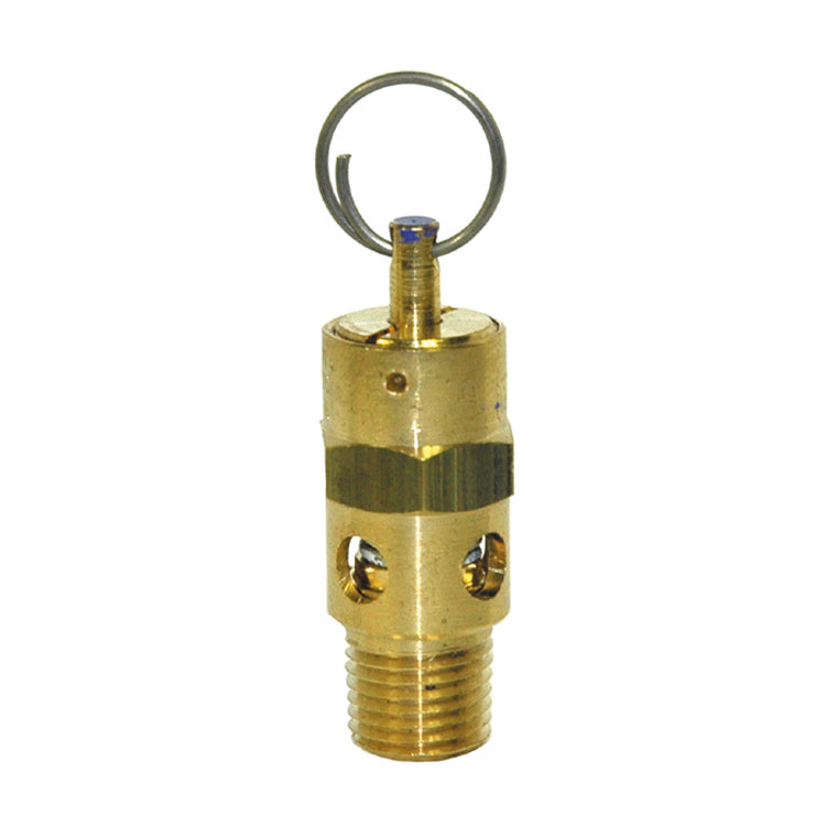 1/4 Inch Male National Pipe Thread (MNPT) 150 Psi Pop Off Pressure Air Line Safety Relief Valve