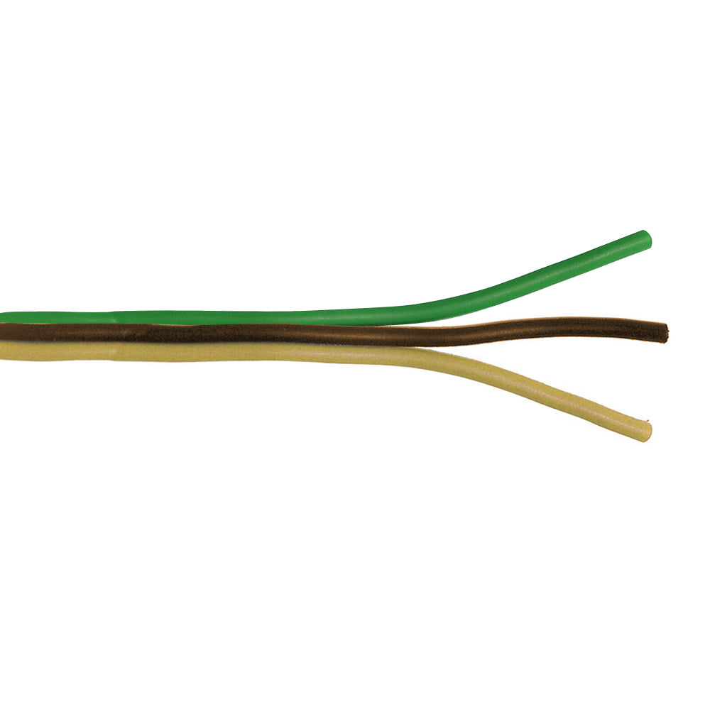 14 Awg 100 Ft Spool Brown/Yellow/Green Parallel Bonded Primary Wire