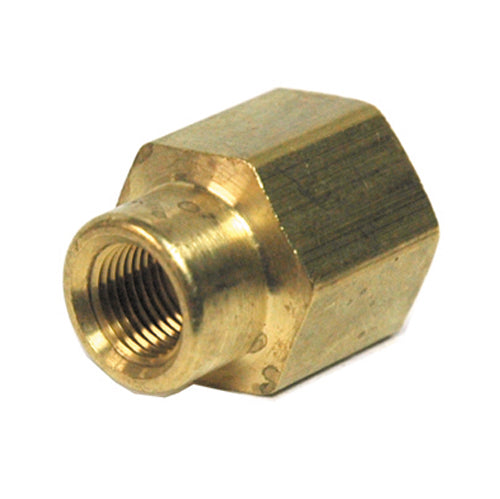 3/8 Inch X 1/8 Inch Brass Pipe Heavy Reducing Coupling