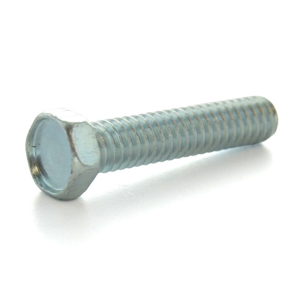 8-32X1 Unslotted Hex Machine Screw Zinc Plated