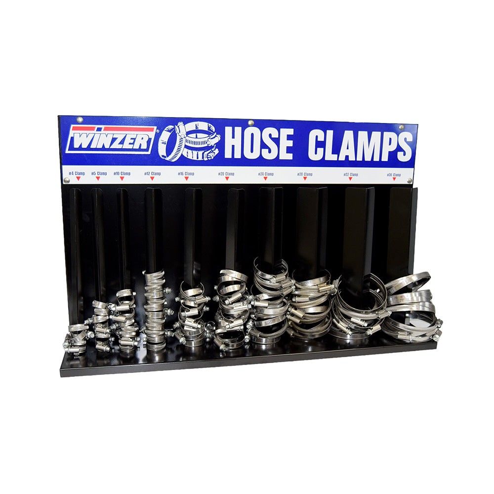 120 Piece Stainless Hose Clamp Assortment
