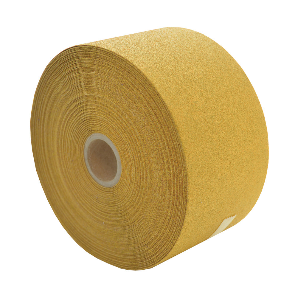 2-3/4 Inch Psa Gold Abrasive Roll P80 Grade 75' Roll
