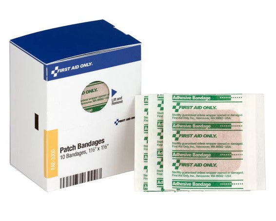 Plastic Band 1.5"X1.5"- 10 Per Box