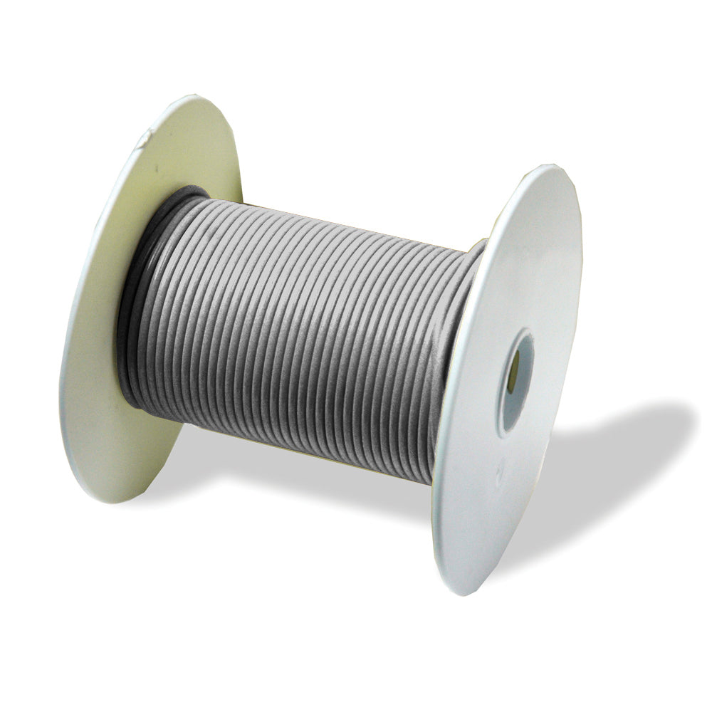 14 Awg General Purpose Primary Wire 100 Foot Roll Gray