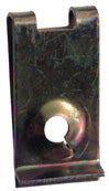 M4.2 Yellow Zinc Plated Steel Foldover U-Type Nut Universal/Various Mb