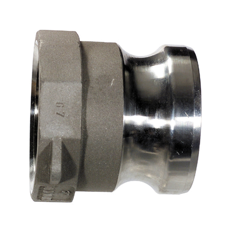 1 Inch Male Adapter X Hose Shank Aluminum Type E Tough-Tite™ Industrial Cam And Groove Coupling