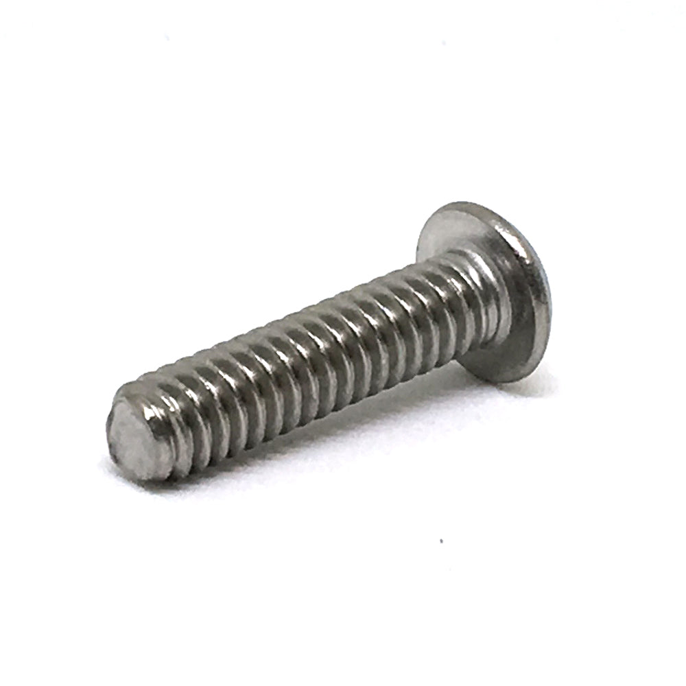 #10-24 x 1/2 Inch Stainless Steel Hex Pin Button Head Tamper Resistant Machine Screw