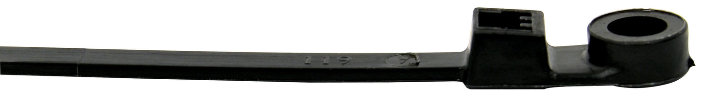 11-1/2 Inch X.177 Wire Tie #10 Screw Mount Uv Black 50 Lbs