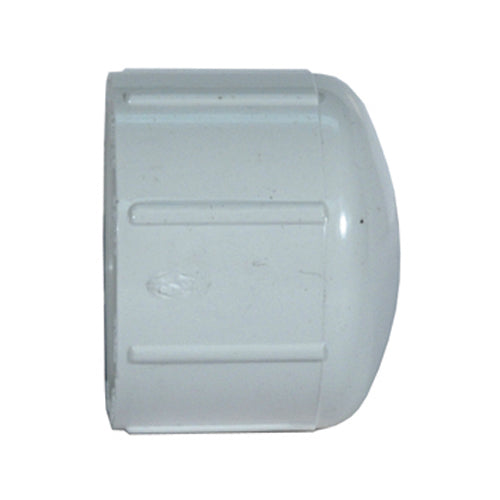 1-1/4 Inch Fipt Sch 40 White PVC Cap