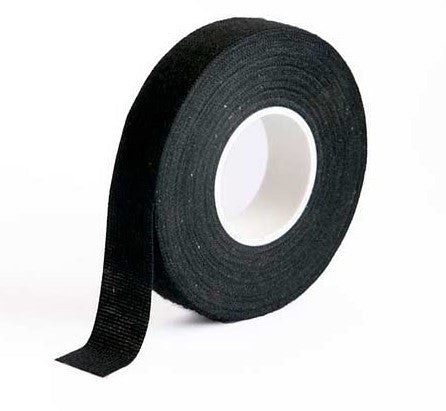 3/4 Inch x 75 Foot Fleece Wiring Harness and Squeak Reduction Tape Black