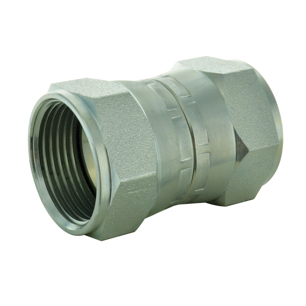 1 Inch Female JIC 37-Degree Union - Zinc