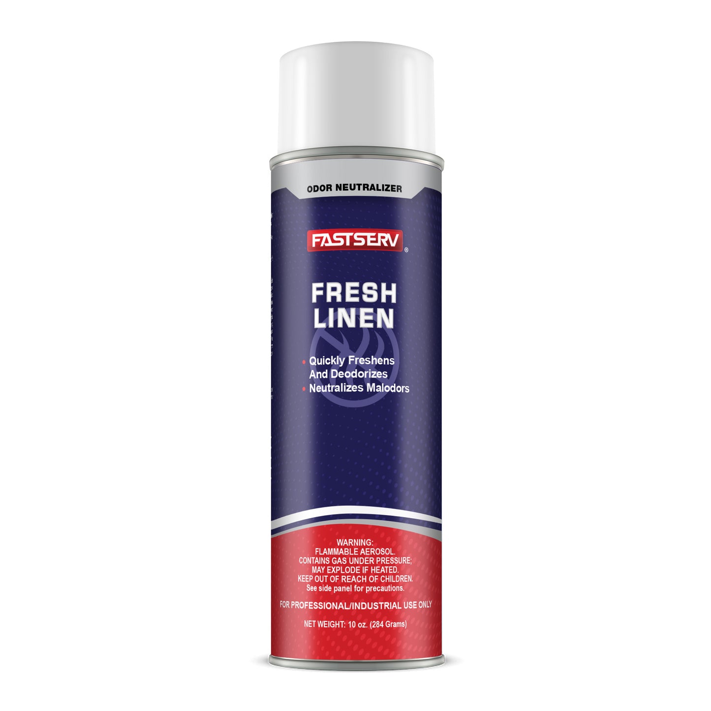 FastServ Fresh Linen Dry Air Freshener - 10 Oz Net Wt. - Aerosol