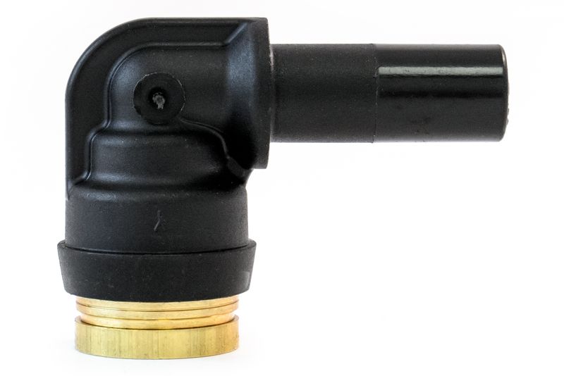 Dot 1/4 Plug-In Standpipe 90 Elbow