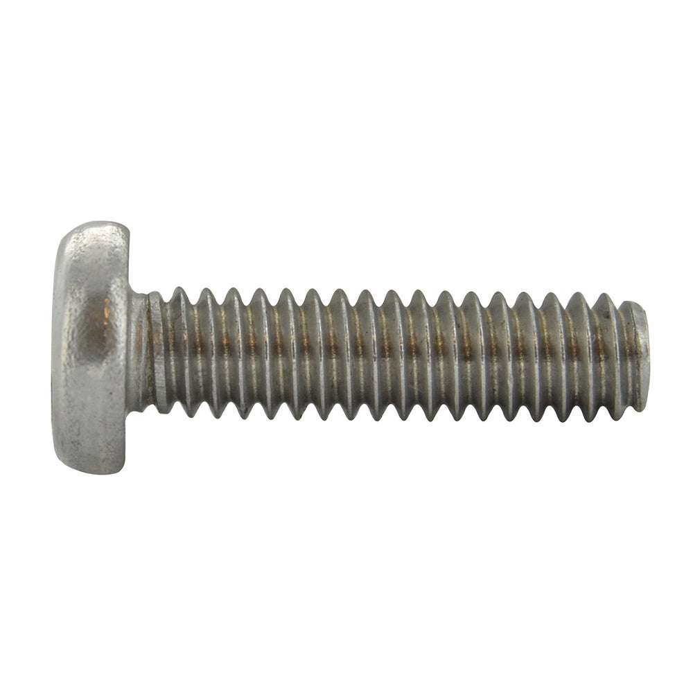 #10-24 x 3/4 Inch Stainless Steel Spanner Pan Head Tamper Resistant Machine Screw