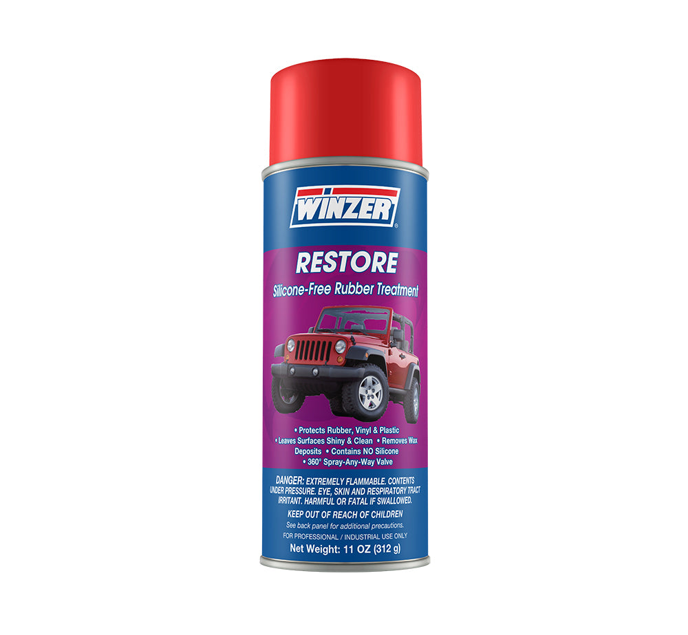 Winzer Restore Silicone-Free Rubber Treatment - 11 Oz Net Weight - Aerosol