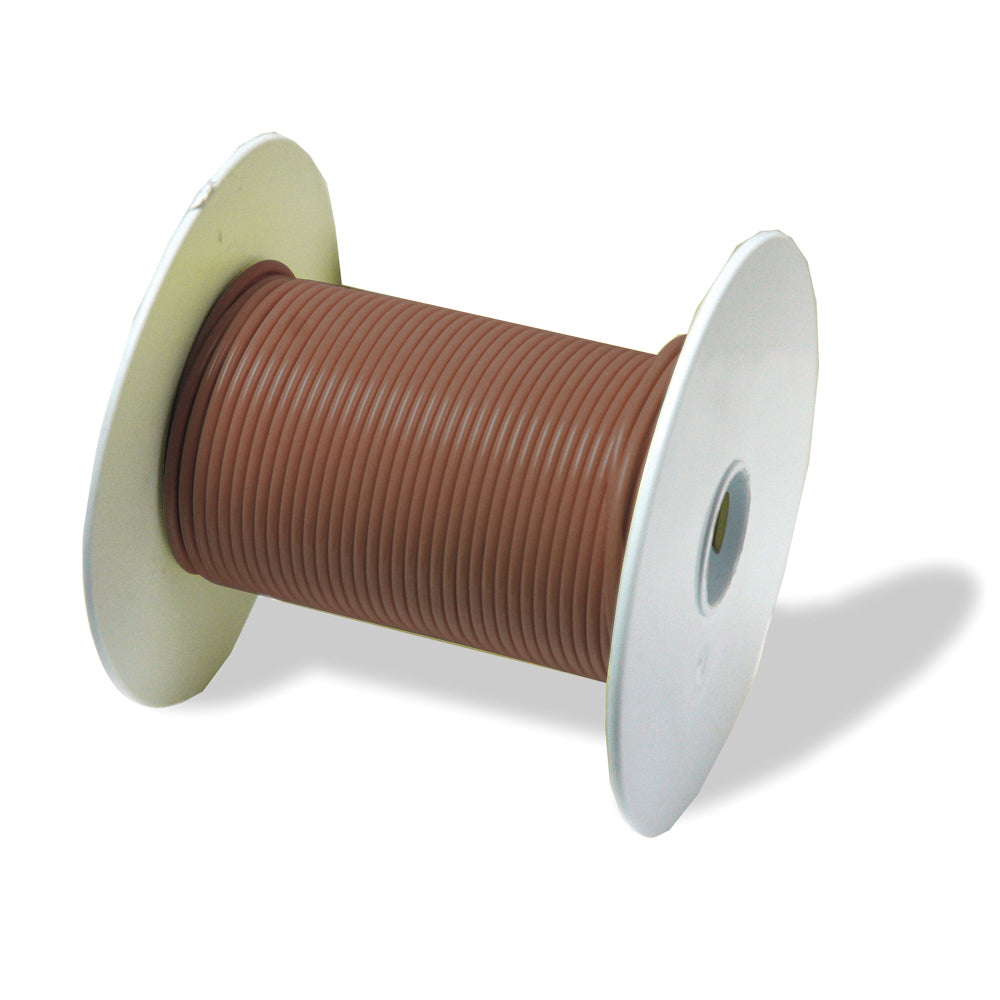 16 Awg General Purpose Primary Wire 100 Foot Roll Brown
