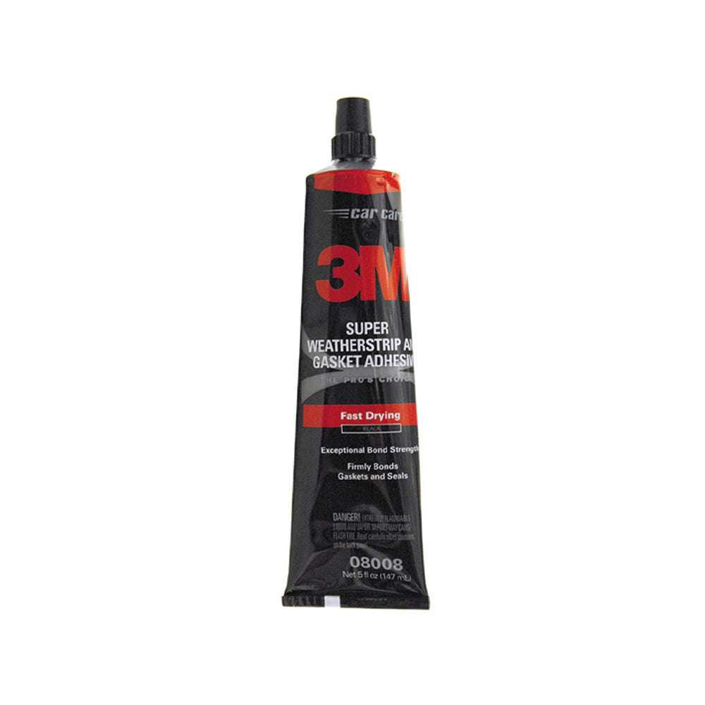 3M 5 Fl Oz Super Weatherstrip Adhesive Black