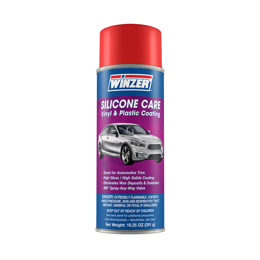 Winzer Silicone Care Vinyl & Plastic Coating - 10.25 Oz Net Weight - Aerosol