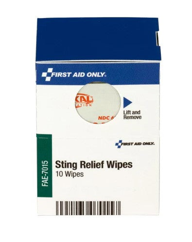 Sting Relief Wipes