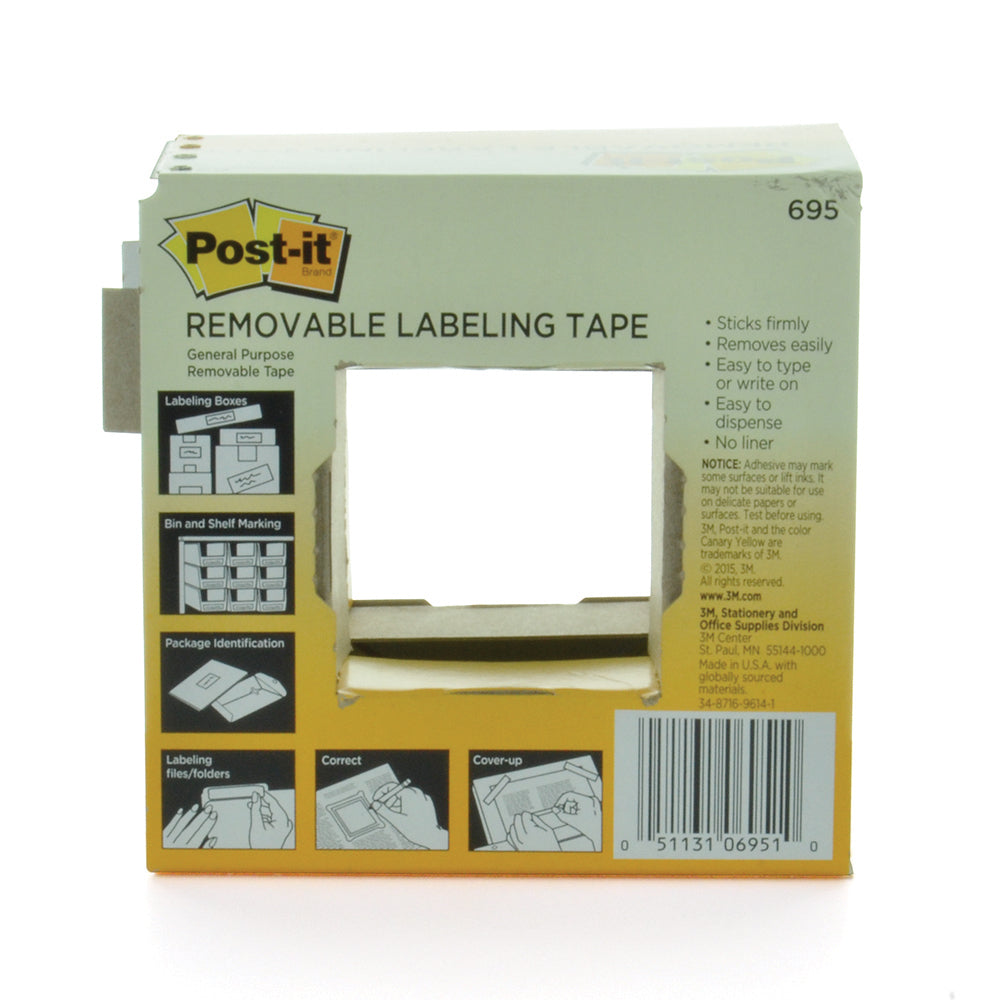 2" x 108' 3M Post-It Removable Labeling Tape