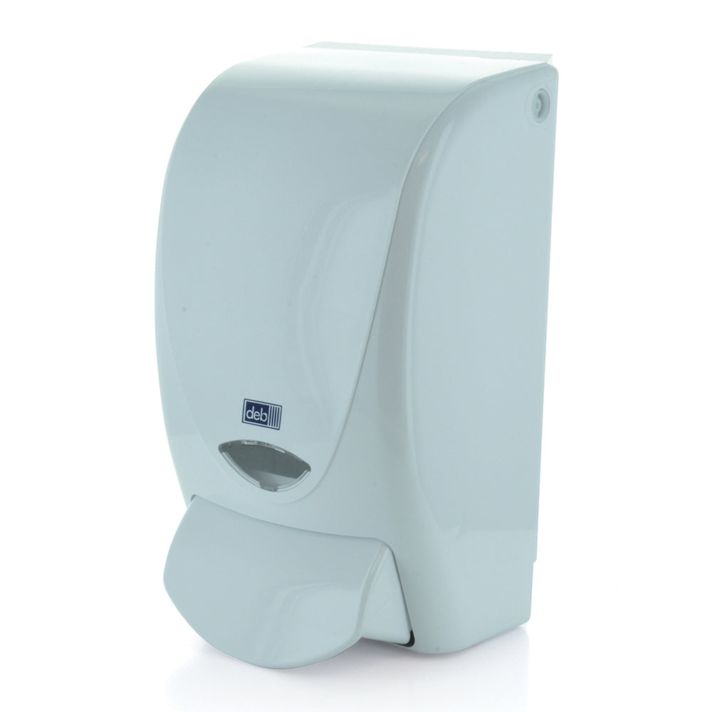 Deb Curved Dispenser White - 1 Liter