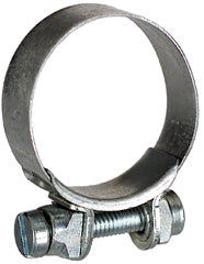 M13 12 mm x 14 mm Zinc-Plated Steel Band S Type High Pressure Hose Clamp