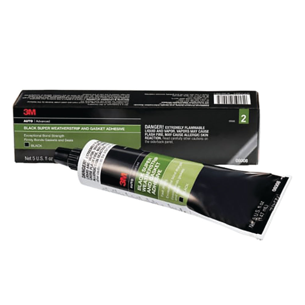 3M Black Super Weatherstrip And Gasket Adhesive 5 Fl Oz